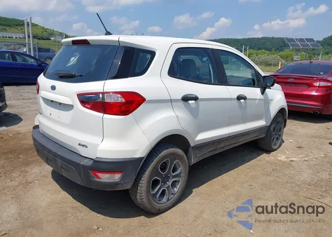 2018 Ford Ecosport S from USA, damaged, VIN MAJ6P1SL5JC192699